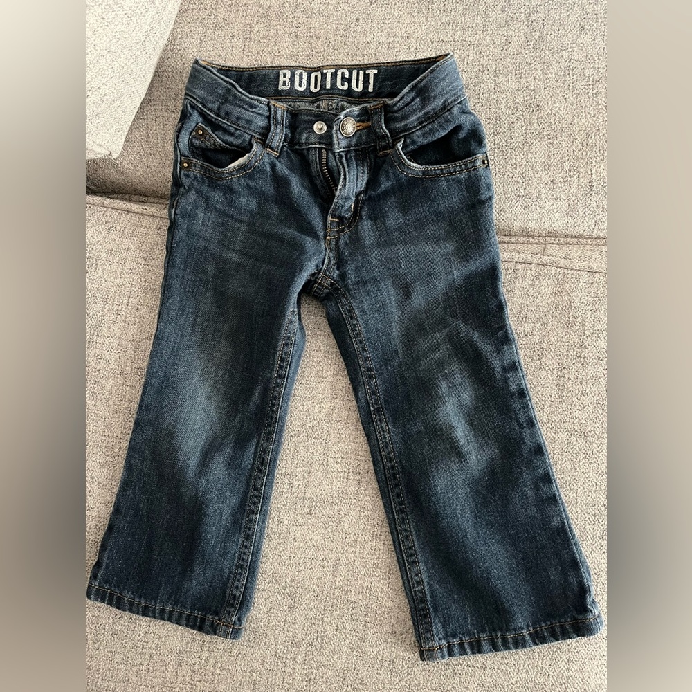 Crazy 8 Adjustable Waist Bootcut Jeans 2T